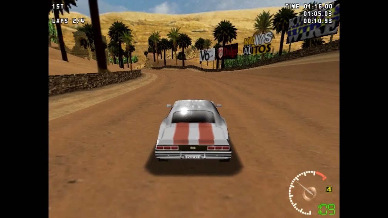 Test Drive 5 (1998) PC Gameplay - Jarash, Jordan