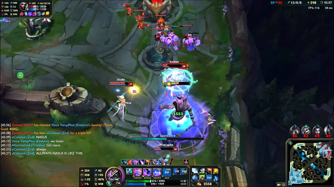 League of Legends: Much troll - Top Lane Nasus