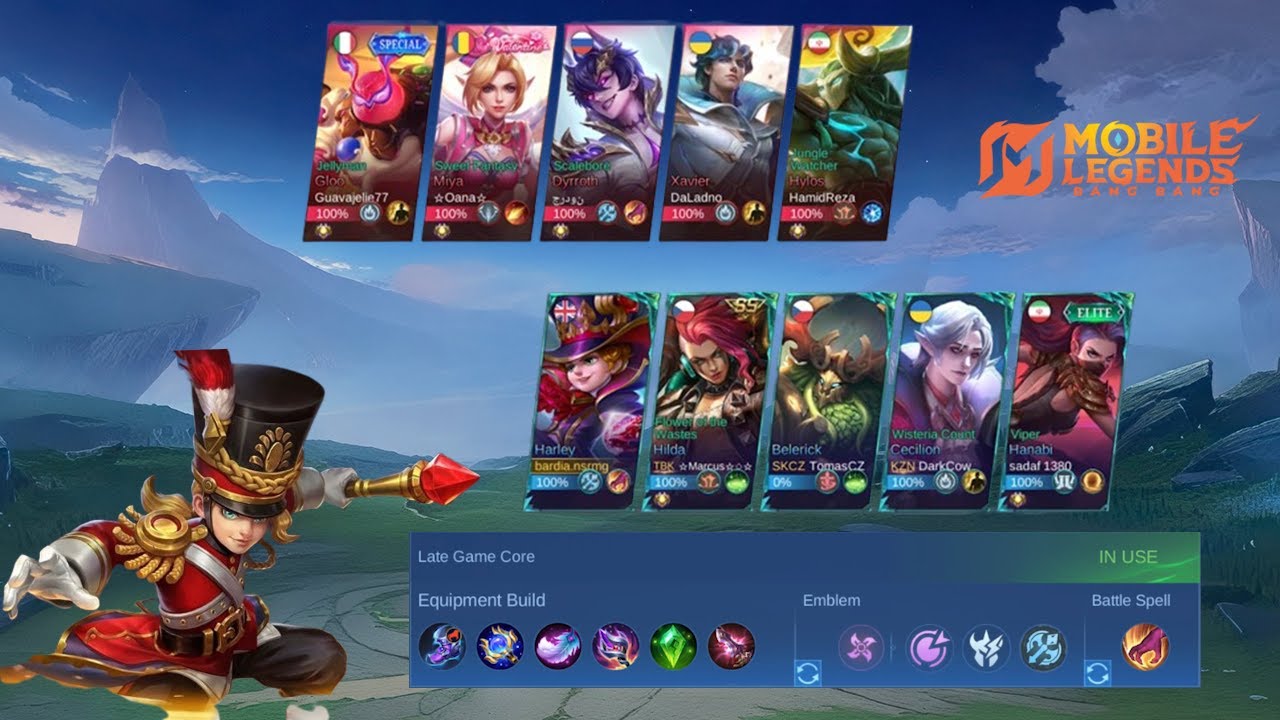 Harley | Ranked - Win| Epic Comeback | Mobile Legends Gameplay