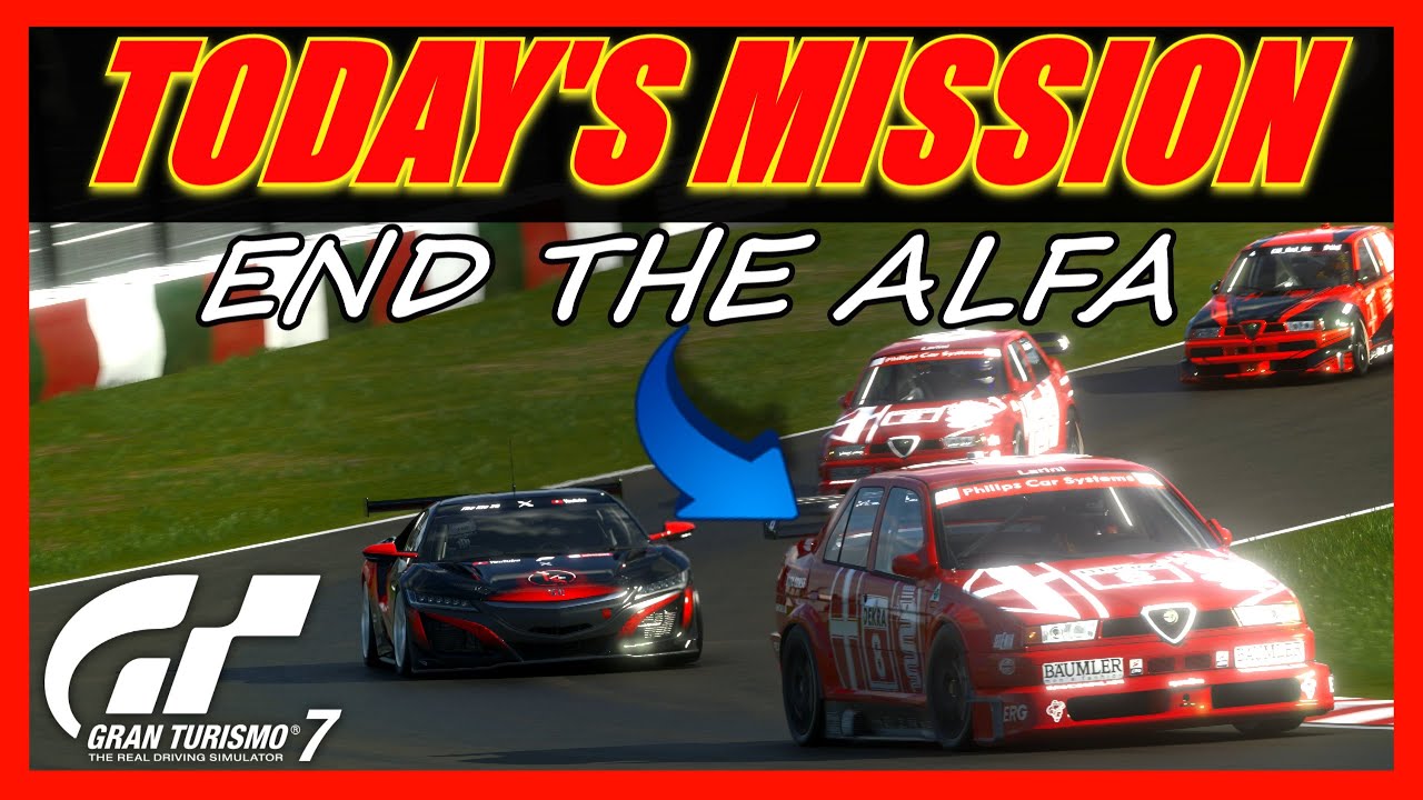 Gran Turismo 7 - Today's Mission Make The Alfa Feel Pain 💪