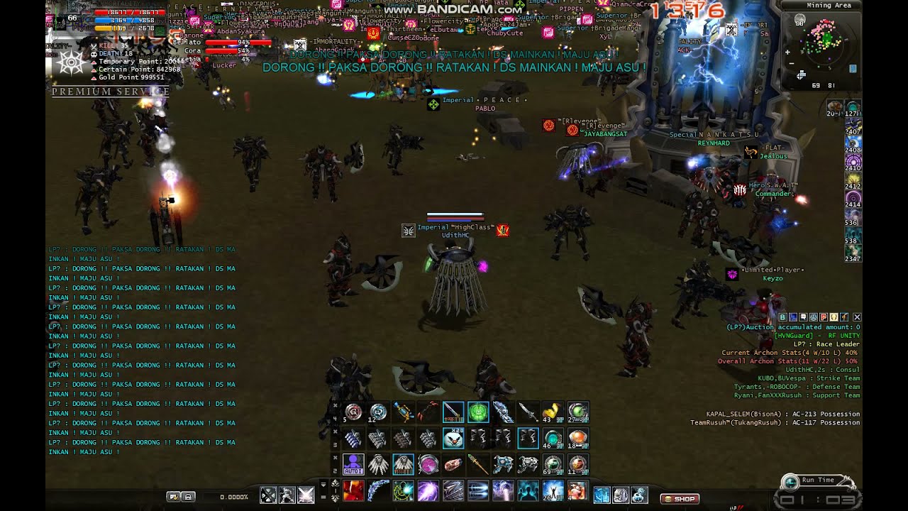 RF ONLINE INDONESIA - TRAPPER !! SATU TOMBOL ( UdithHC ) PHANTOM SHADOW [GAMEPLAY] ACCRETIA !!
