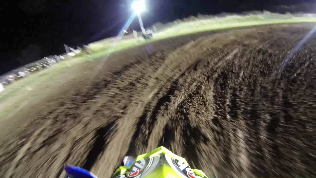 motocross pista Trecasali in  notturna 2016