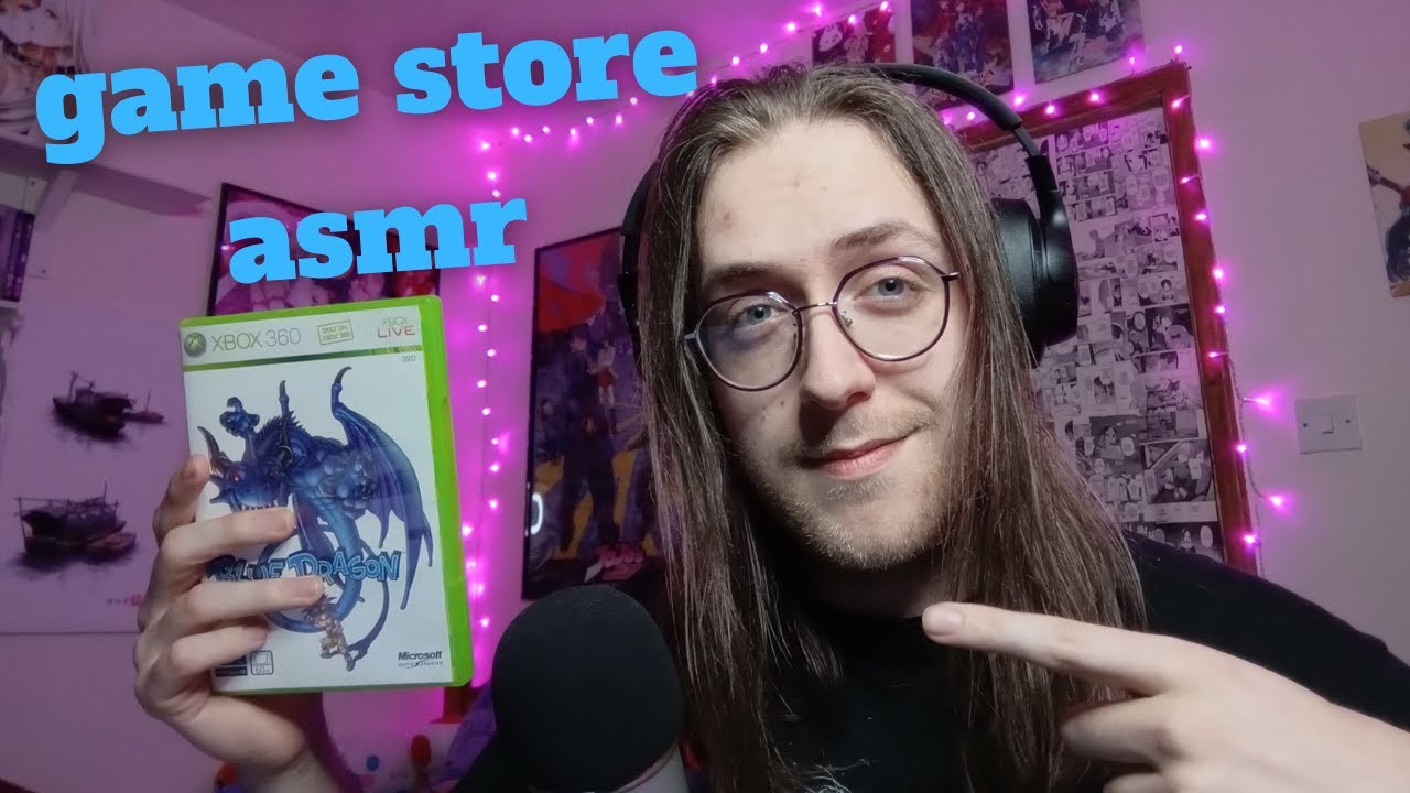 ASMR but you get hired at the worst game store ever...
