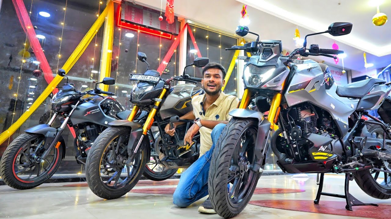 Hero Xtreme 160R New Cruise Control 4V Vs 2V All Model Detailed Comparison 