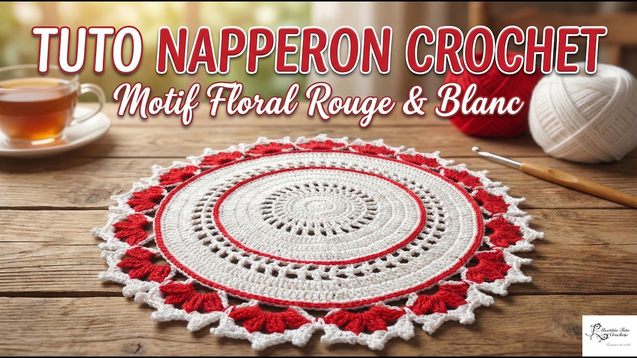 Tuto napperon au crochet @AlextitiaTutoCrochet