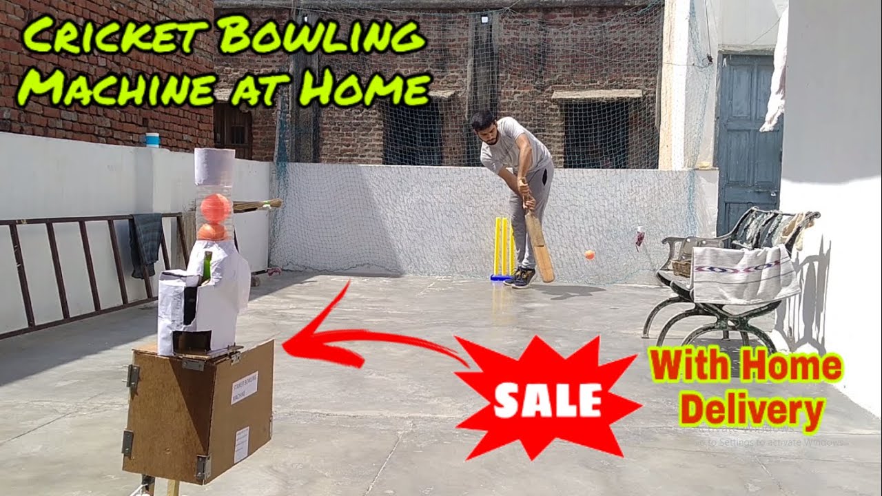 Cricket Bowling Machine | Low Price | How to make Cricket Bowling Machine