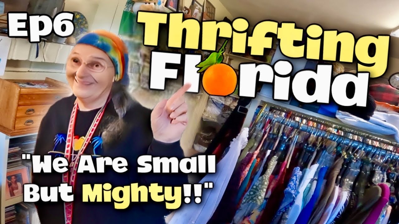 The Friendliest Thrift Store In Florida? | UK Thrifters In The USA Ep6
