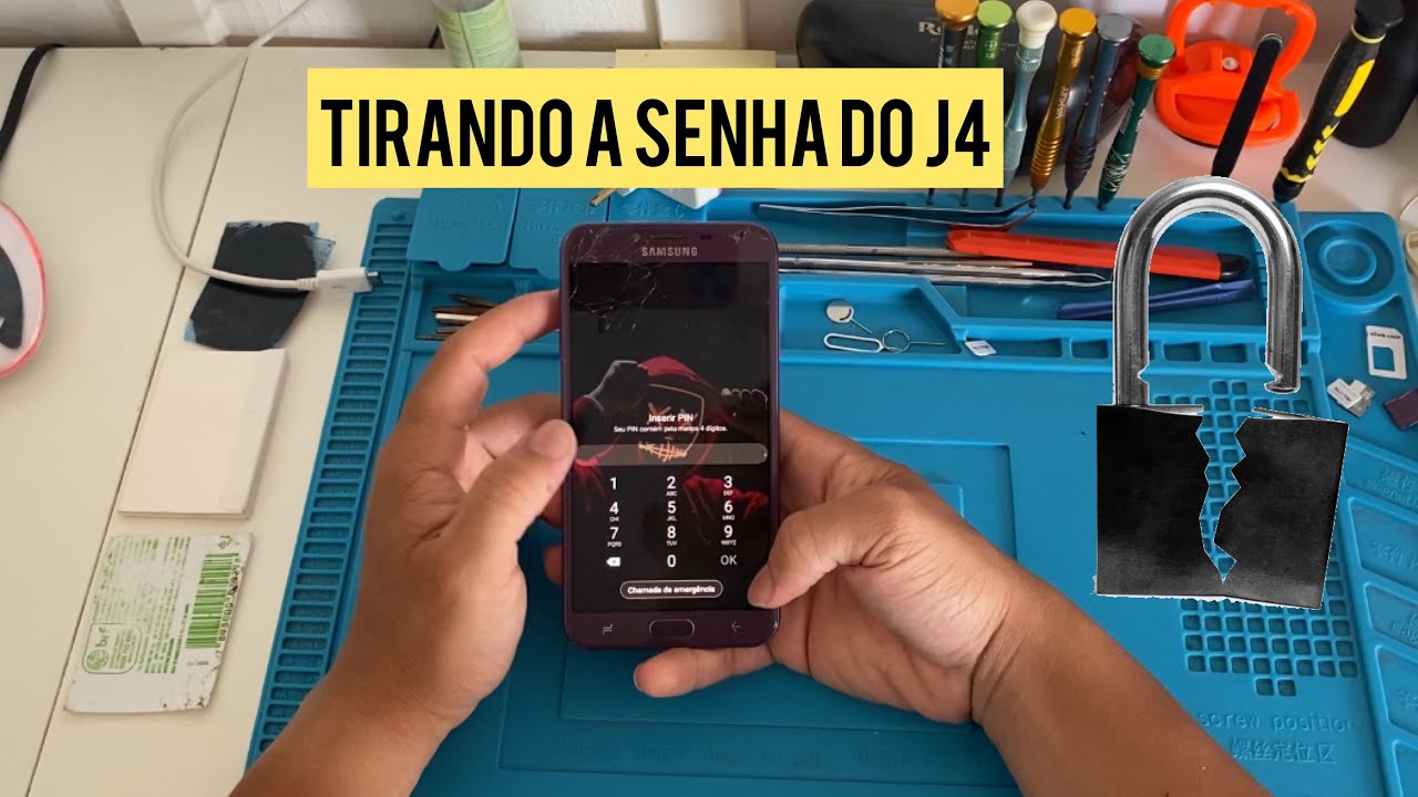 Remover conta Google do j4(j400m) sem pc, fone ou chip travado ATUALIZADO
