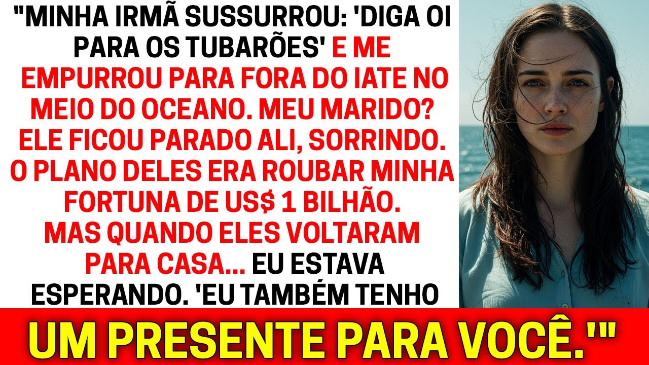 Minha irmã me jogou do iate por US$ 1 bilhão — mas eu voltei com um presente que acabou com ela