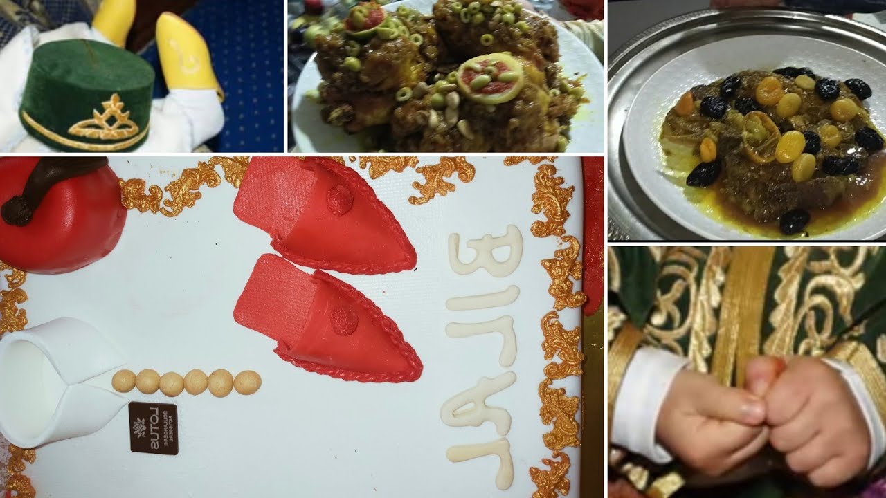 حفل ختان بالتقاليد مغربية 🇲🇦 اجواء رائعة مع الاحباب والعائلة 👍🥰