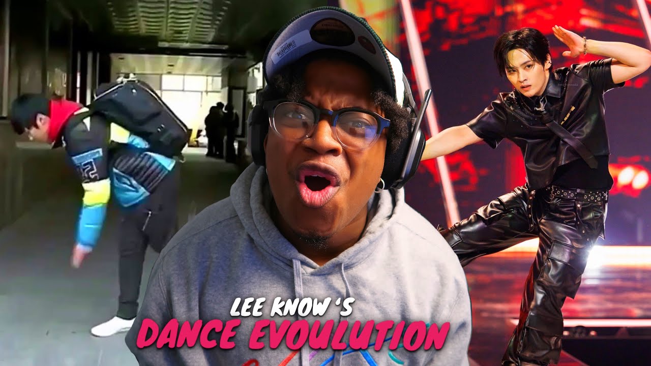 LEE KNOW'S Dance EVOULUTION Needs To Be STUDIED BRO!