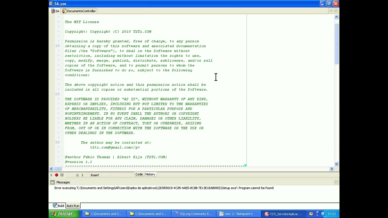 T2Ti ERP 2.0 - Lazarus - GED - Videoaula 12 - Enviando Arquivos para o Servidor