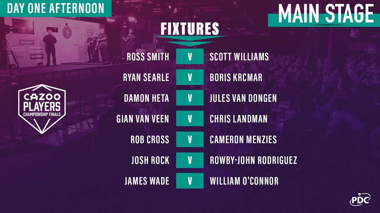 PDC Players Championship Finals 2023 11 24 - Josh Rock vs Rowby-John Rodriguez - HUN