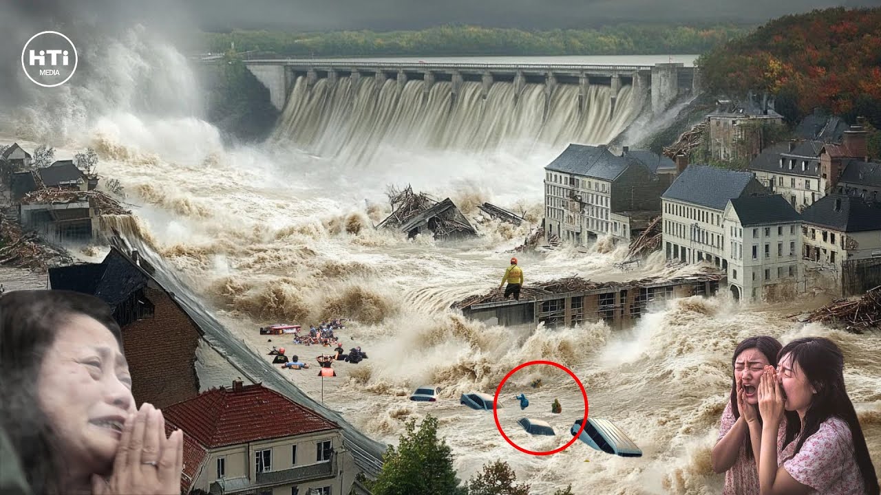 Austria Today | Dam Breaks, Floods Sweep Away Houses and Cars | The World in Shocked| Best Notes