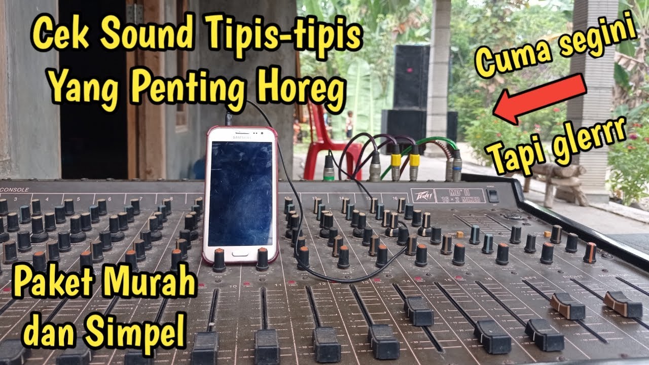 Sound Miniatur Buat Hajatan