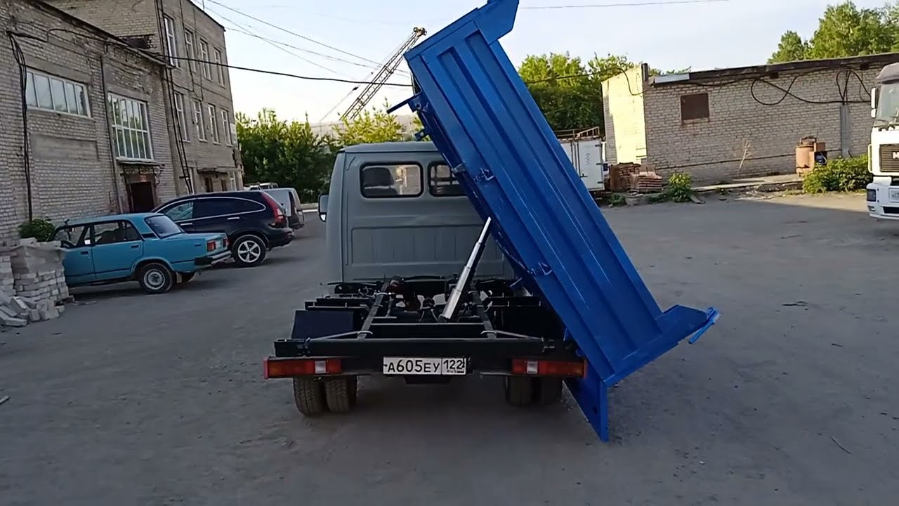 Газель самосвал с боковой разгрузкой, 3 стороны