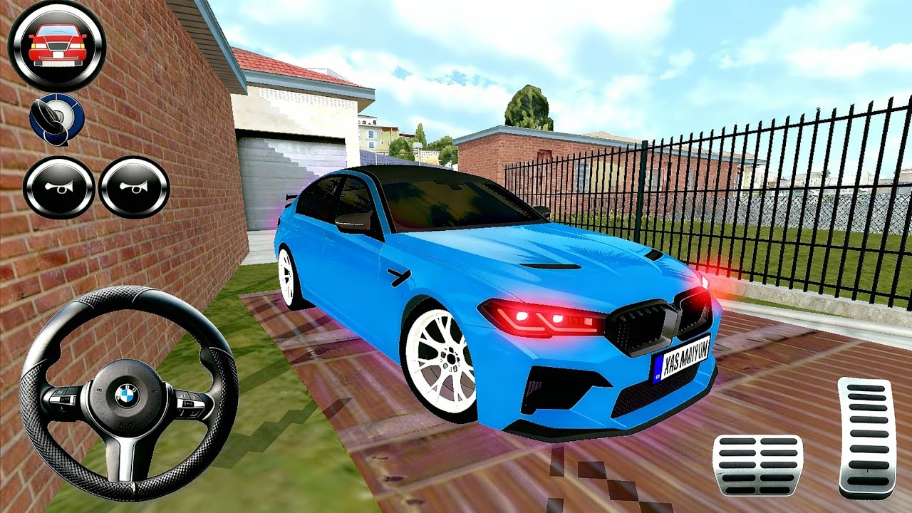 Modifiyeli BMW M5 Araba Sürüş Oyunu 2026 - BMW Drift & Park Simulator #35 Android GamePlay