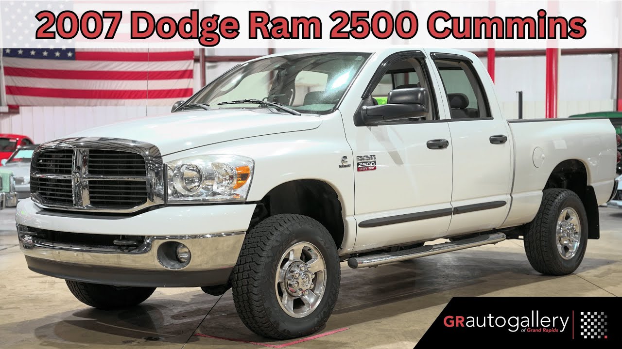 2007 Dodge Ram 2500 HD Big Horn 4X4 Cummins Turbo Diesel For Sale  - Walk Around