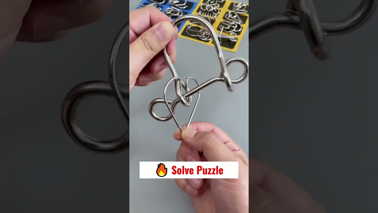 Free the Heart Metal Logica Puzzle |Extreme Magic Unlocked #solve #puzzles #shorts