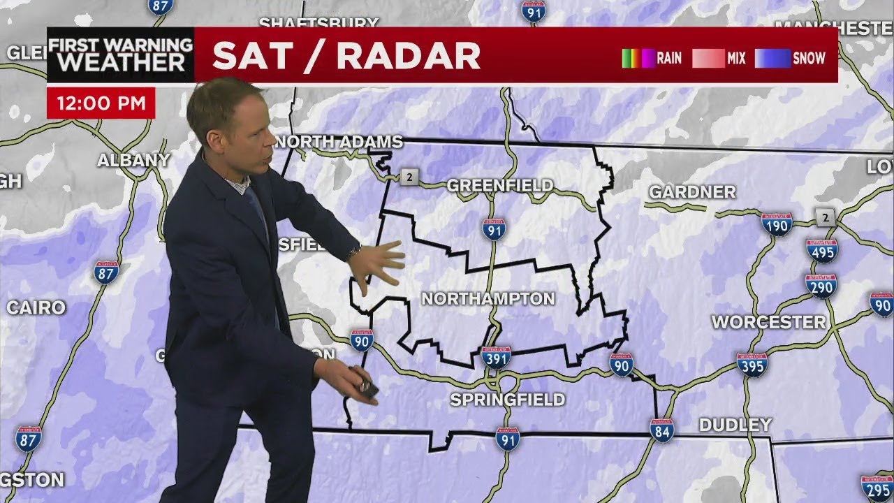Nor'easter set to bring snow & wind to western Mass
