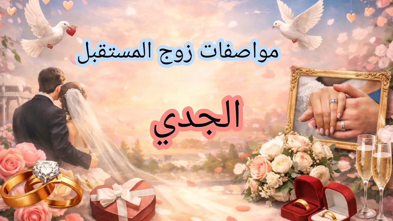 الجدي♑مواصفات زوج المستقبل 💍وماهي أحرف أسمه؟؟ 