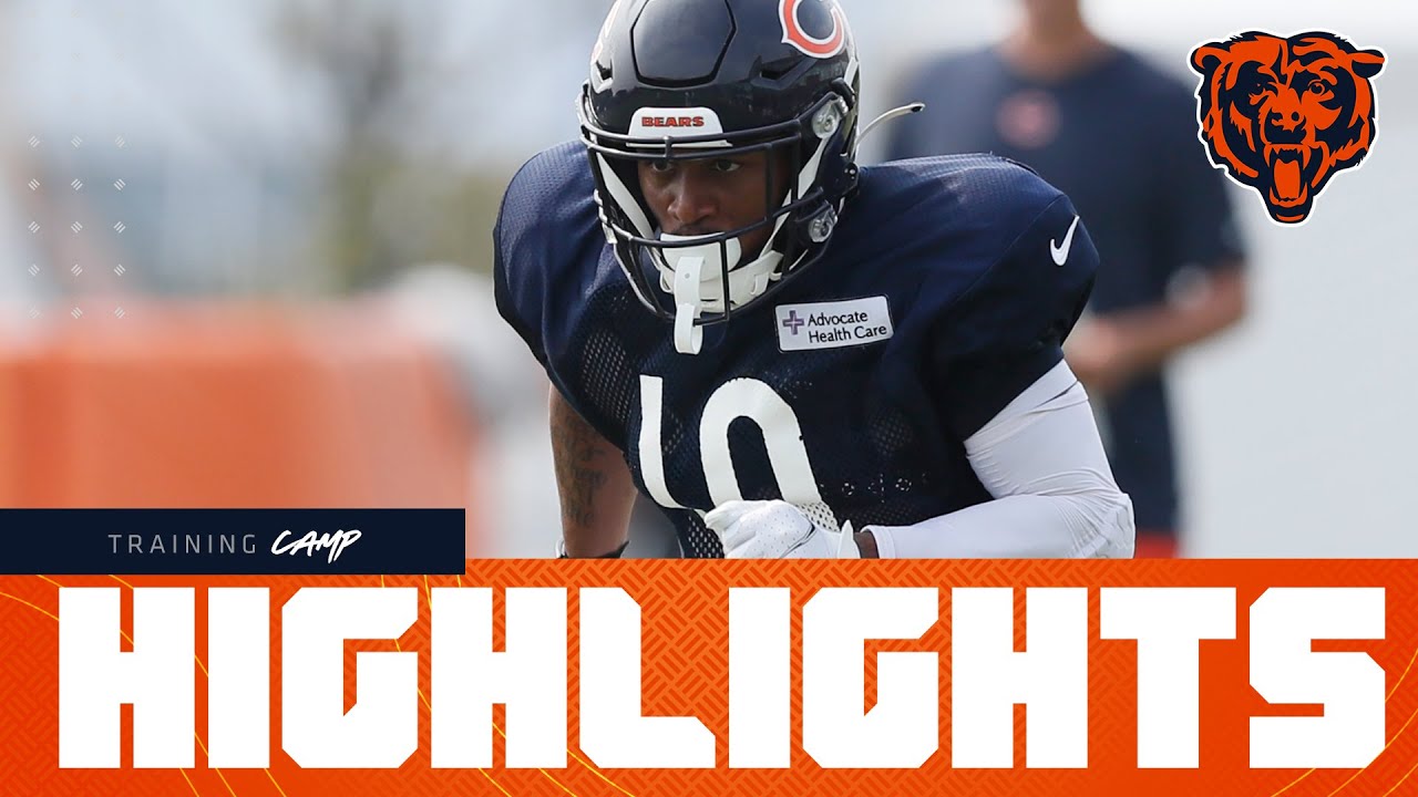 Highlights Training Camp 8/8 | Chicago Bears