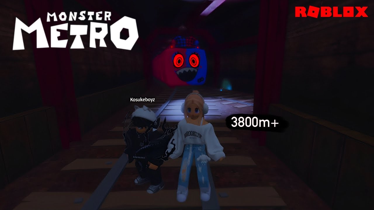 Monster Metro 3800m  - ROBLOX
