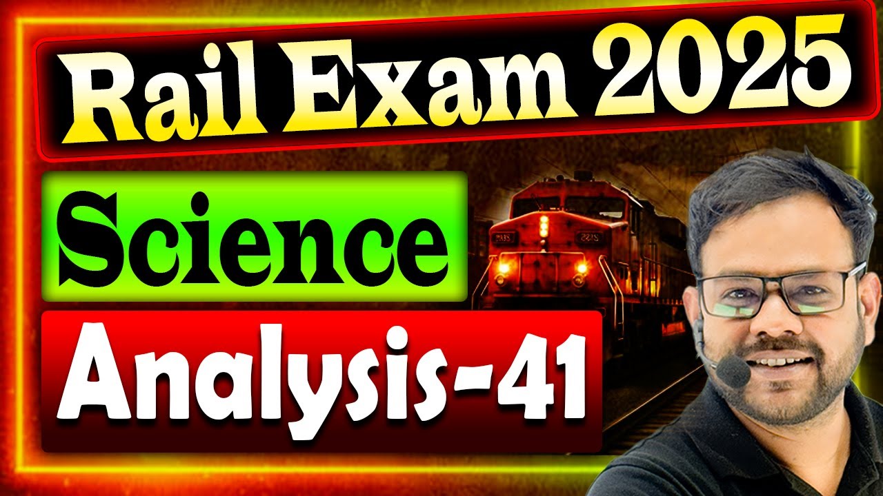 🚉 রেলের পরীক্ষায় আসা প্রশ্ন | Science Analysis in Bengali | Science Analysis for All Railway Exams