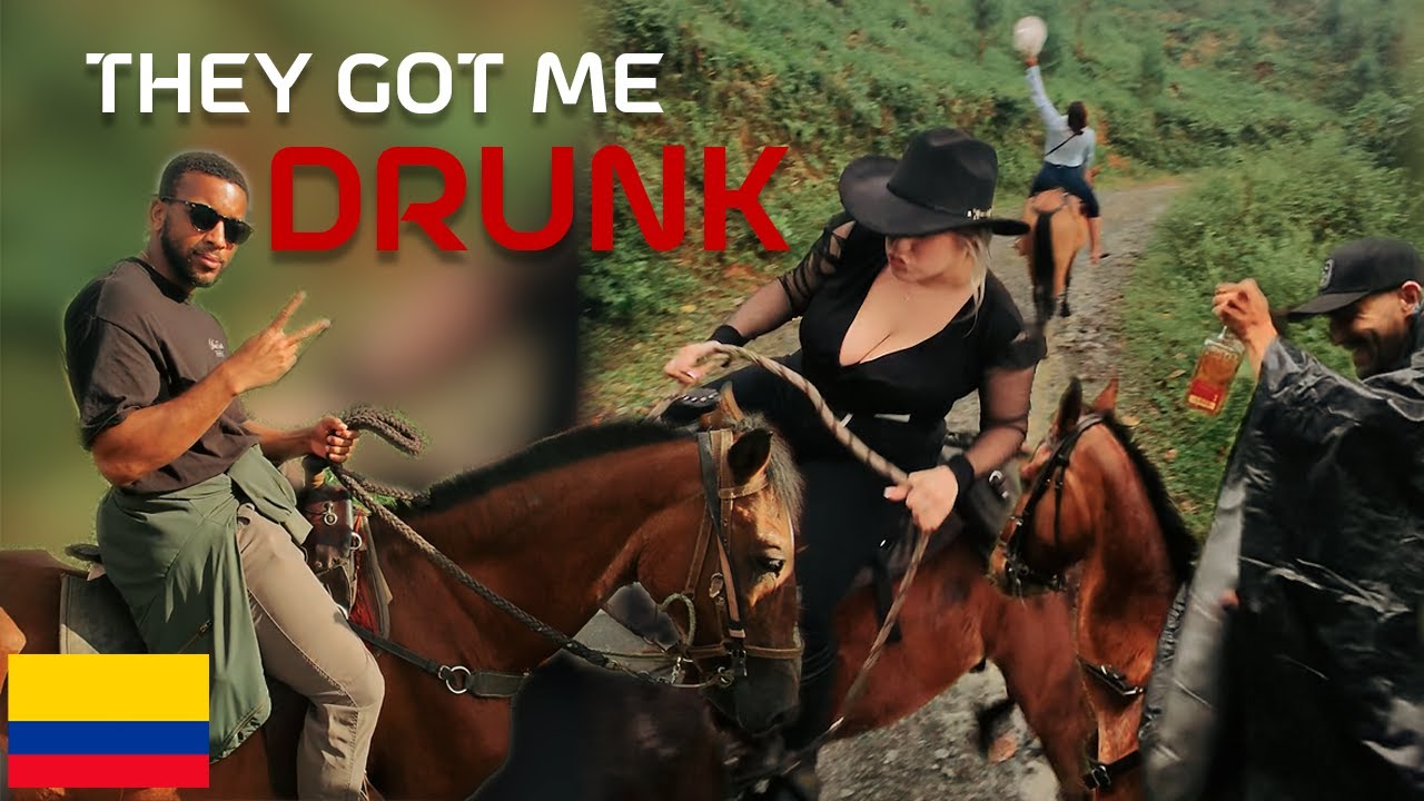 Drunk Horseback Riding: Cabalgata In Colombia