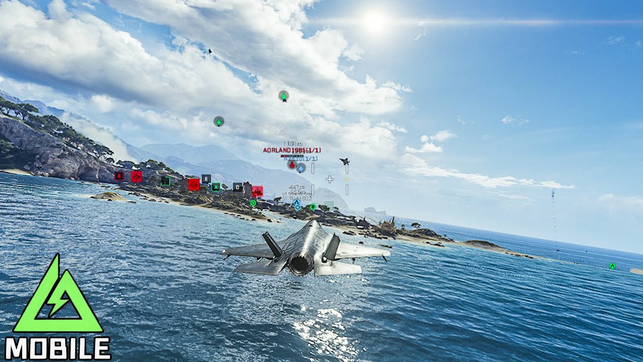 DELTA FORCE MOBILE - AIR SUPERIORITY JET GAMEPLAY
