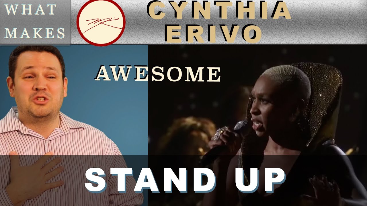What Makes Cynthia Erivo STAND UP AWESOME? Dr. Marc Reaction & Analysis