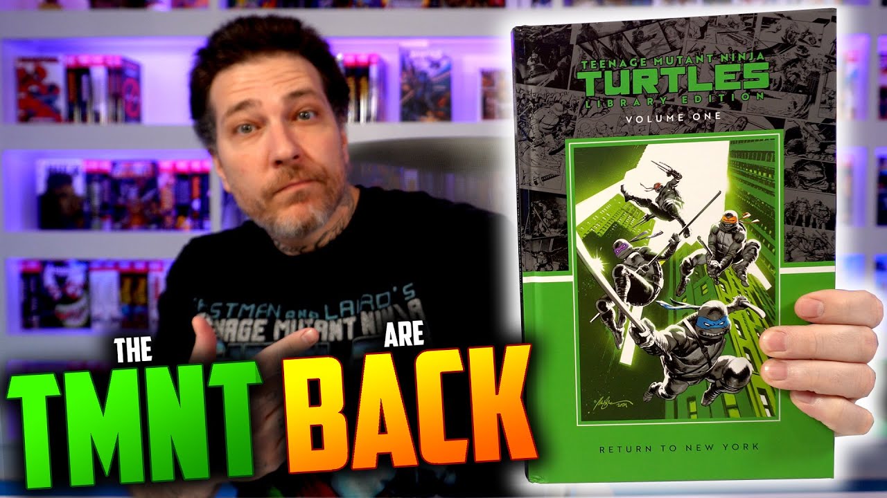 The Teenage Mutant Ninja Turtles Return to New York Library Edition | Hardcover Review