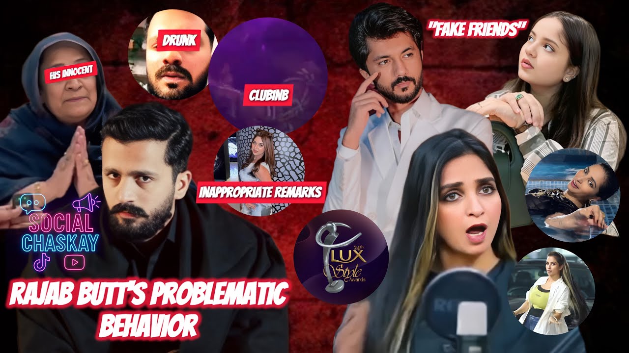Rajab Butt's Drunk Rant, Mom’s Excuses, Dirty Comments | Hussain–Hafsa Fake Friendship Drama