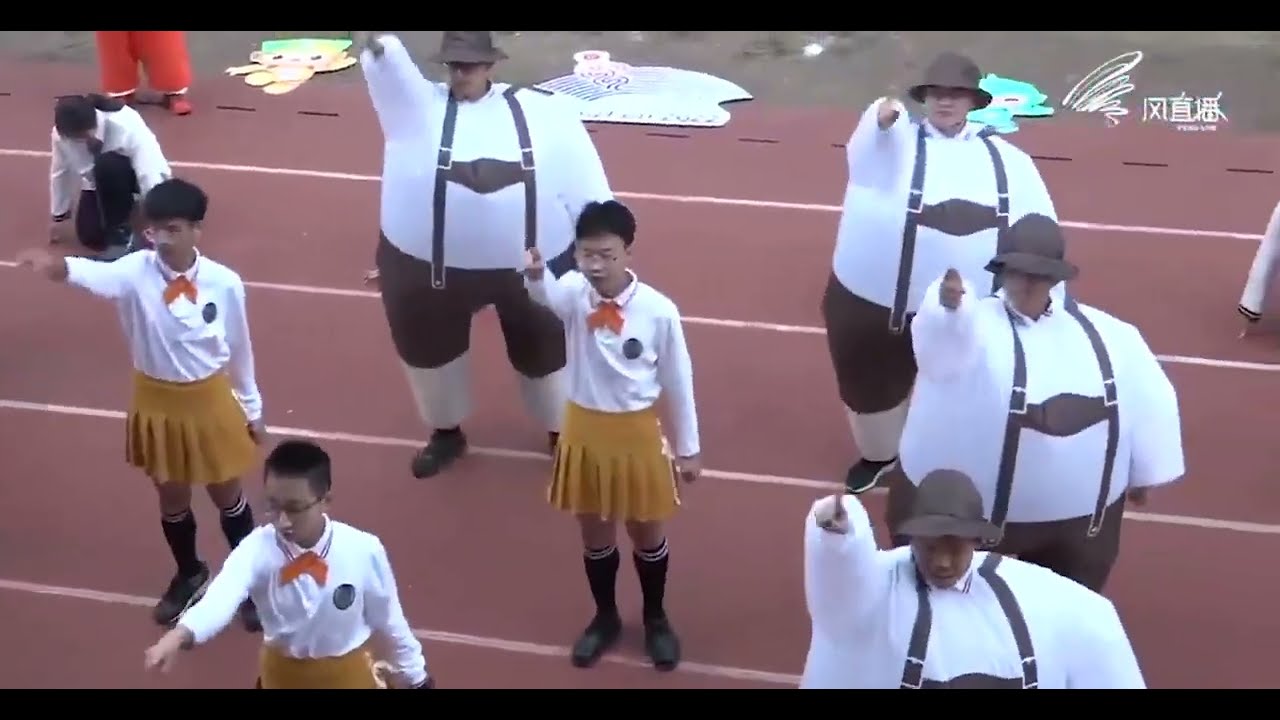 [Skirt[ Ep 110: Boy's cheerdancers in sport day