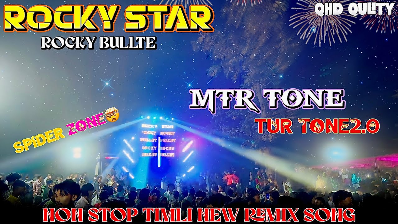 Rocky bullte 🔥नॉन स्टॉप New timli 😍song |  MTR TUR TONE 🎹 | 