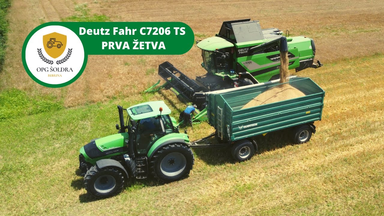 Deutz Fahr C 7206 TS OPG ŠOLDRA ŽETVA 2022