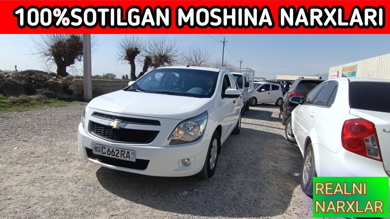1.MART 5.300$GA KOBALT SOTILISH BOSHLANDI DENOV MOSHINA BOZORI SOTILGAN VA QAYTGAN MOSHINA NARXLARI 