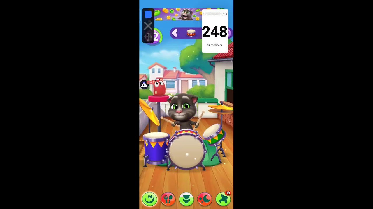 English My Talking Tom 2 : 👍 Good stream | Playing Solo | Streaming with Turnip