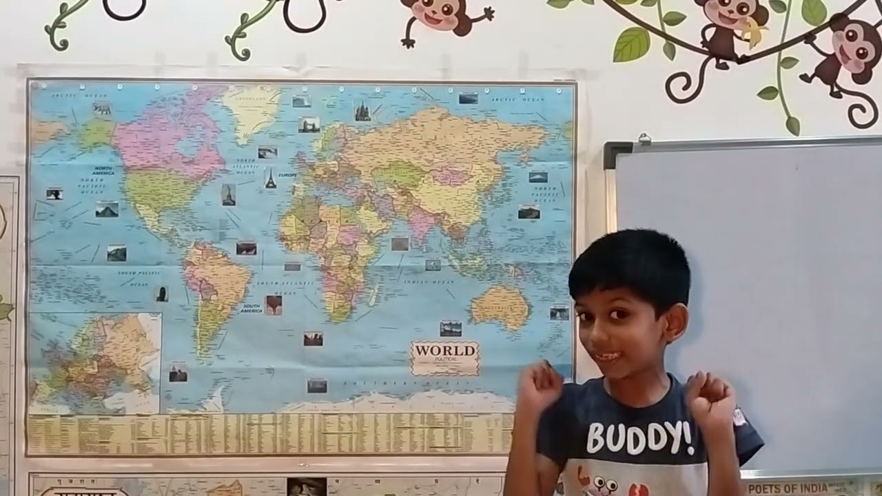 🌍 All About the World Map | Countries, Continents & Oceans Explained by Dhruv 🌎 #WorldMap #Geography