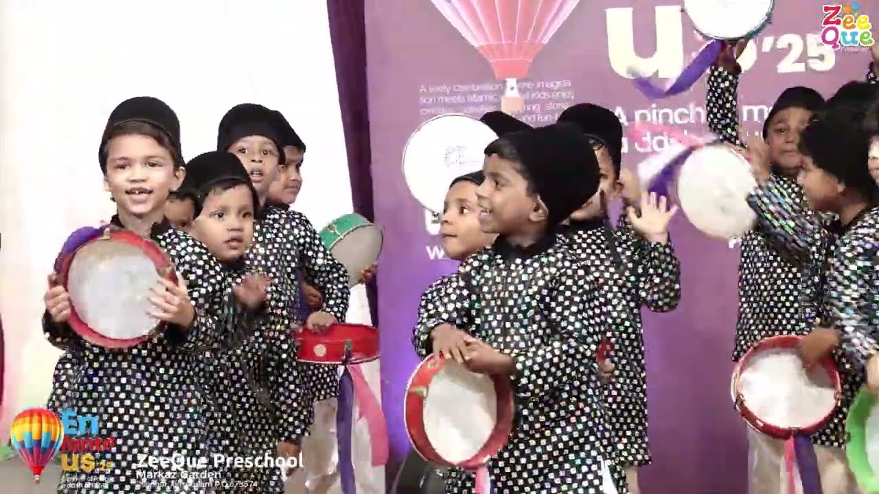 SUPERB DUFF MUTT by little boys of LZQ . Enfantous'25, ZeeQue Preschool, Poonoor.
