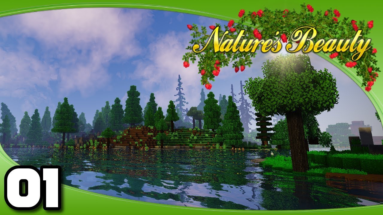 Nature's Beauty - Ep. 1: It's Finally Here! | Vanilla+ Minecraft Modded Survival