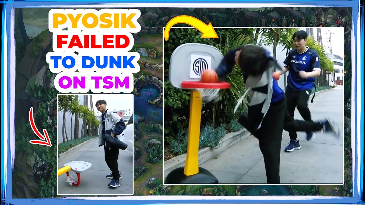 TL Pyosik Starting Summer Split With FAILED DUNK 👀
