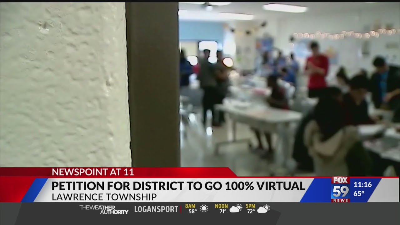 Petition calls for Lawrence Township schools to start 100% virtual to start the year