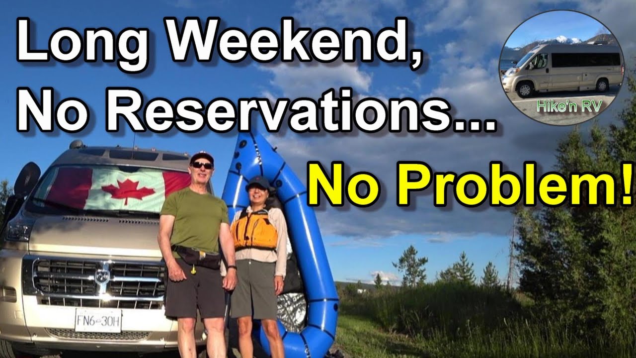 RV Camping & Paddling at Tunkwa Lake Park, BC in our Roadtrek Zion Campervan!
