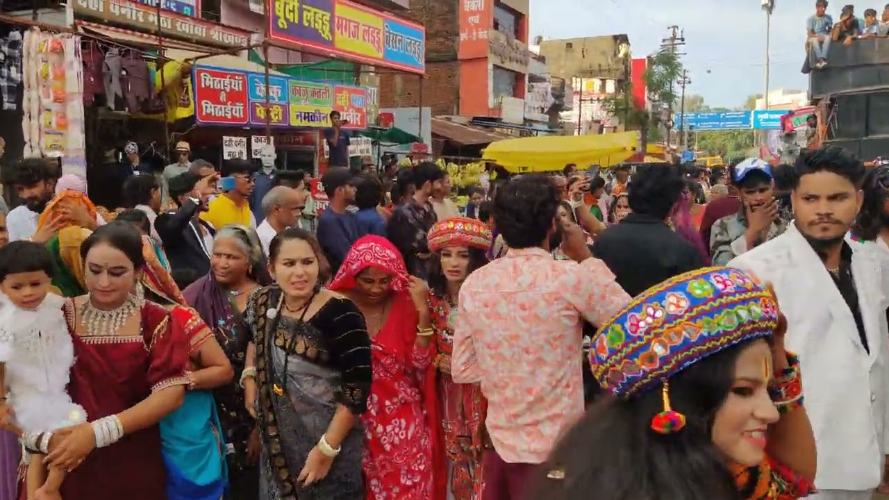 Jabalpur adhartal Janmashtami juloos राधे राधे❤️