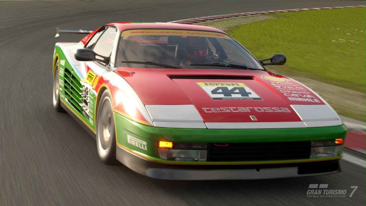 Gran Turismo 7 play Koneko. Ferrari Testarossa  '91  (736HP)  F113B-Testarossa