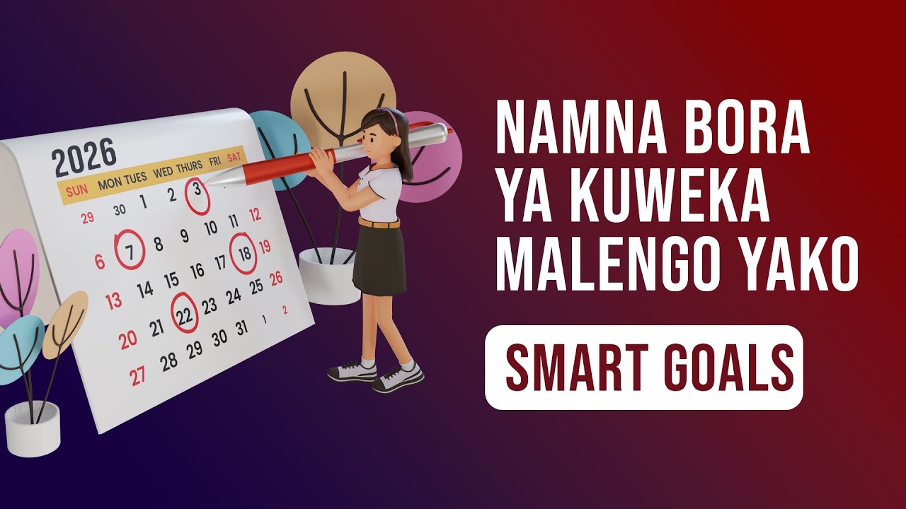 NAMNA BORA YA KUWEKA MALENGO YAKO – SMART GOALS