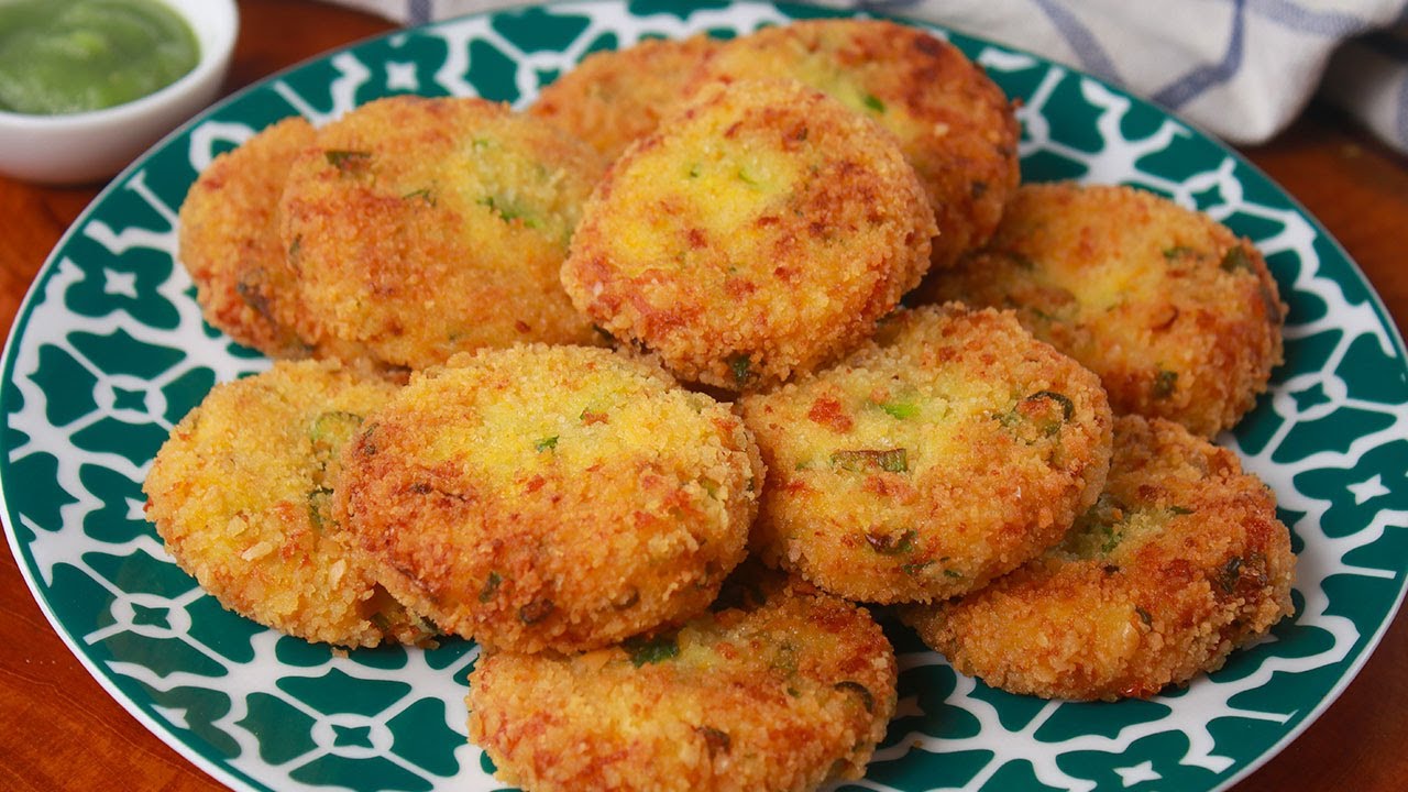 Chicken & Vegetable Cutlets Recipe | Chicken Potato Cutlet Recipe