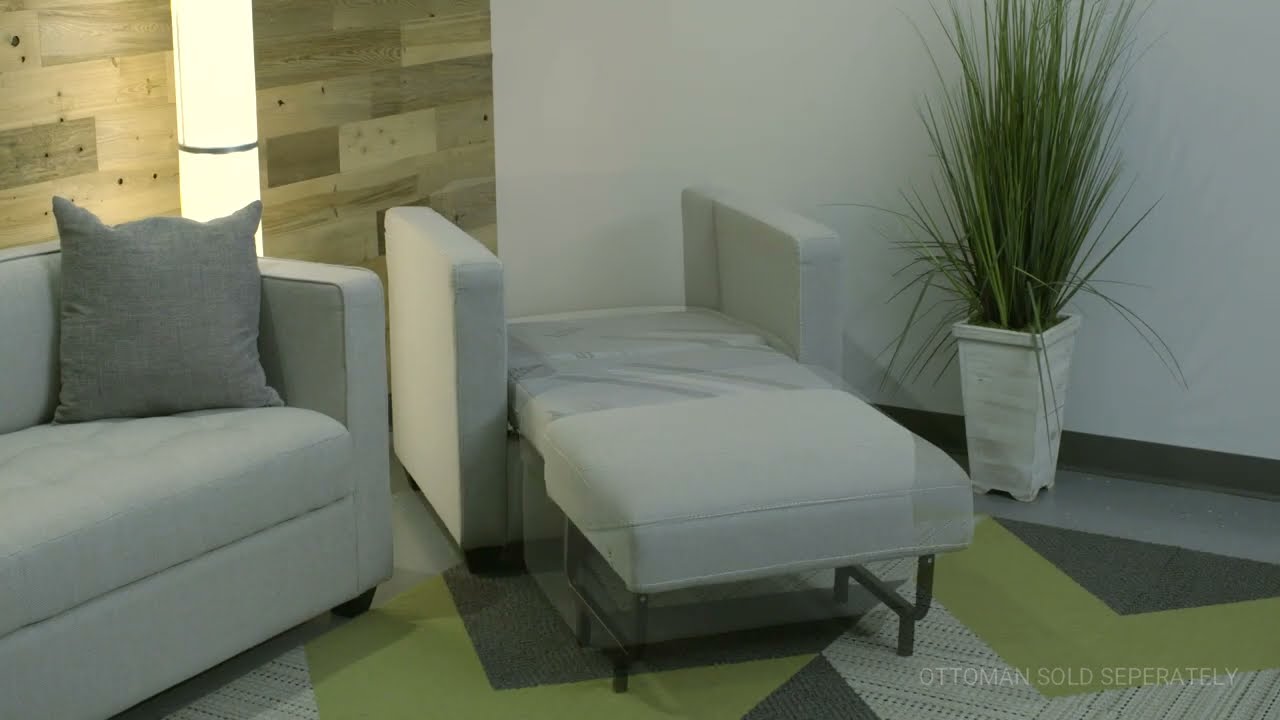 Relax with the Somnum Tri-fold Sleeper Sofa