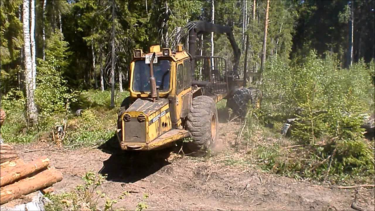 Framkörning av tallmassa med SM668